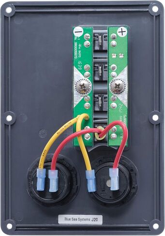 Blue Sea Systems 4325 Water-Resistant Circuit Breaker Switch Panel, Camo, 6 Positions in Saudi Arabia