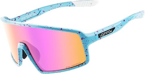 Kids Sunglasses Polarized Youth Baseball Sunglasses Age 6-14 UV400 Sports Softball Cycling Glasses for Boys Girls in Saudi Arabia
