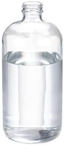 Wheaton W216832 Boston Round Bottle, Clear Glass, Capacity 4oz Without 22-400 White Polypropylene Poly-Vinyl Lined Screw Cap, Diameter 48mm x 112mm (Case Of 160) in Saudi Arabia