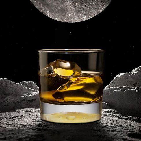 Whiskey Glasses - Set of 6, 10 Ounce Old Fashioned Glasses for Perfect Sipping in Saudi Arabia