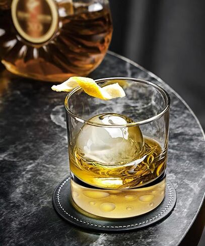 Whiskey Glasses - Set of 6, 10 Ounce Old Fashioned Glasses for Perfect Sipping in Saudi Arabia