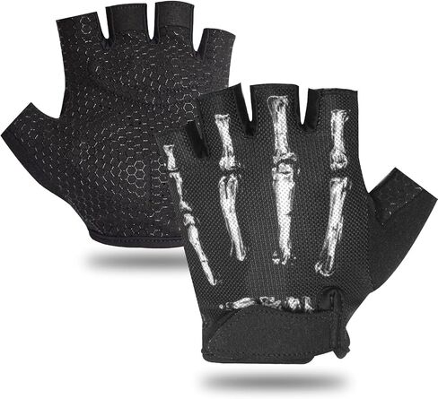RIGWARL Bike Gloves for Men & Women, Skeleton Anti-Slip Shock-Absorbing Lightweight Biking Gloves, Cycling Gloves for Cycling Workout Training Motorcycle in Saudi Arabia
