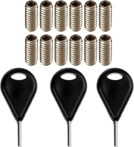 Surfboard Paddleboard SUP Fin Keys & Futures Fin Screws (3 Keys & 12 Surf Screws) in Saudi Arabia