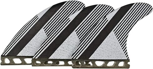 UPSURF Surfboard Tri Fin، زعانف ذات علامة تبويب واحدة مصنوعة من الألياف الزجاجية AM2 بحجم مجموعة الدفع، زعنفة لوح ركوب الأمواج in Kuwait
