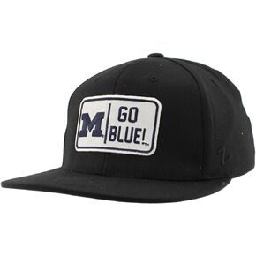 ZHATS Standard NCAA Officially Licensed Fitted Hat M15Z Defer Black, Medium