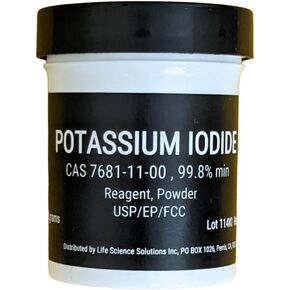 Potassium Iodide - 100% Pure USP Crystals 100 Grams