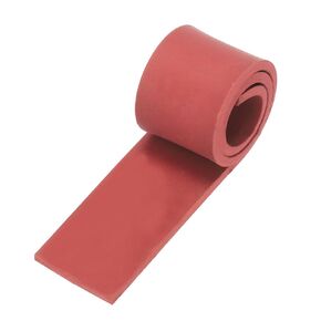 MECCANIXITY Solid Rubber Sheet 1/8" Thick x 12" Wide x 36" Long, Anti-Slip Neoprene Rubber Roofing Material for Gaskets DIY Material, Pads, Seal, Bumpers Red