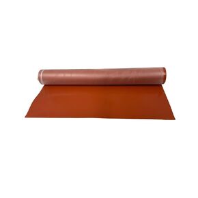 Rubber Roll, Silicone, Rubber Width 24 in, Rubber Length 4 ft, Rubber Thickness 1/32 in, 30A, Plain Backing