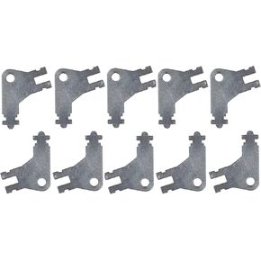 50504 Key, Commercial-Grade Universal Dispenser Key for GP Towel Dispensers and Toilet Paper Dispensers (10 Pack)