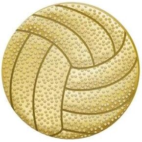 Crown Awards 1" x 1" Volleyball Pins, Chenille Pins Perfect Volleyball Chenille Pins to Reward Everyone On The Team Prime