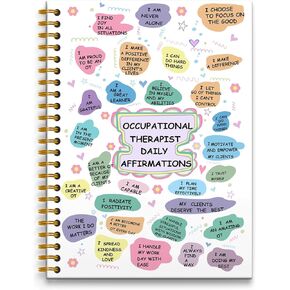 Occupational Therapy Notebook 5.5×8.3, Occupational Therapy Spiral Notebook,Occupational Therapist Notebook,Occupational Therapy Gifts,160 Pages