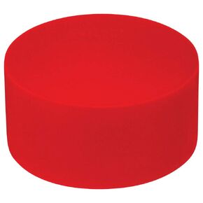 Caplugs 99191295 Plastic Sleeve Cap for Tube Ends. SC-2 3/8, PE-LD, Cap ID 2.375" Length .88", Red (Pack of 100)