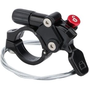 Bicycle Remote Lockout Lever, Aluminum Alloy Lockout Lever Mountain Bike Suspension Fork Remote Lockout Lever Replacement Parts Remote Release Lever for Mountain Bike Front Fork
