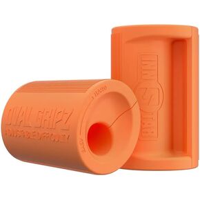 All-in-One Adjustable Difficulty Fat Oval Grips Trainer for Dumbbells, Barbells, and Exercise Machines