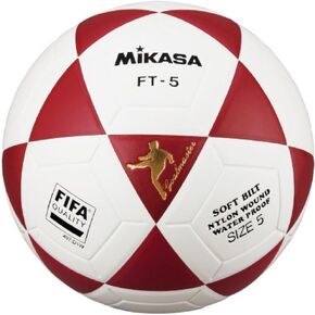 Mikasa FT5 Unisex Adult Special Footvolley Ball, Soccer Red, Size 5