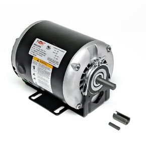 NBK 20598 Belt Drive Motor 1/3 HP 1725 RPM 115 Volts BB Replacement for GF2034