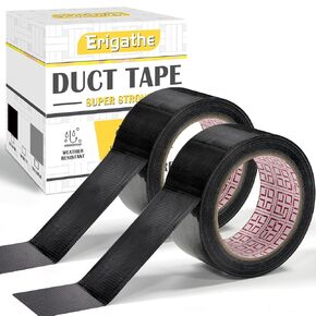 White Duct Tape Heavy Duty-2 Inches x 30 Yards, Strong Adhesive Duct Tape, No Residue, Strength, Flexible, Waterproof and Tear by Hand, Multi-Use for Indoor & Outdoor Repairs (1, White)