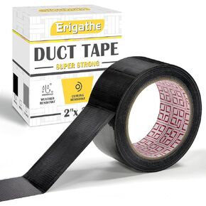 White Duct Tape Heavy Duty-2 Inches x 30 Yards, Strong Adhesive Duct Tape, No Residue, Strength, Flexible, Waterproof and Tear by Hand, Multi-Use for Indoor & Outdoor Repairs (1, White)
