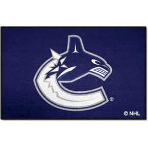 FANMATS - 10285 NHL Vancouver Canucks Nylon Face Hockey Puck Rug 27" diameter