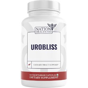 UroBliss Formula for Urinary Tract Support - D Mannose 1000mg Capsules with Cranberry Extract and Bee Propolis UTI-Health