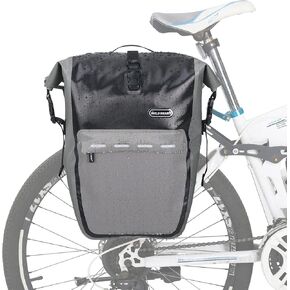 WILD HEART 20L دراجة Panniers مقاوم للماء TPU دراجة بسلال حقيبة الرف الخلفي حقيبة لركوب الدراجات والسفر التنقل (1)