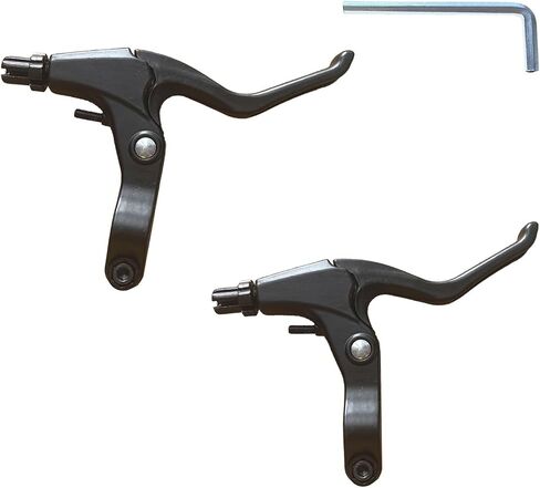 1 Pair Universal Bike Brake Handle,Bicycle Brake Lever 0.86 Inch/22mm for Bicycle,Mountain Bike, Road Bike, Folding Bike in Saudi Arabia