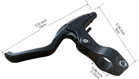 1 Pair Universal Bike Brake Handle,Bicycle Brake Lever 0.86 Inch/22mm for Bicycle,Mountain Bike, Road Bike, Folding Bike in Saudi Arabia