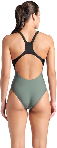 ARENA Women's Feel Icons Stripe Swimsuit Swim Pro Back Ladies Pool Bathing Suit in Saudi Arabia