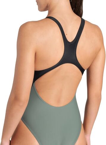ARENA Women's Feel Icons Stripe Swimsuit Swim Pro Back Ladies Pool Bathing Suit in Saudi Arabia