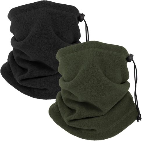Winter Neck Warmers Fleece Neck Gaiter Windproof Face Covering Balaclava Scarf Mask for Ski Motorcycle in Saudi Arabia