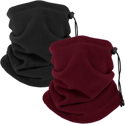 Winter Neck Warmers Fleece Neck Gaiter Windproof Face Covering Balaclava Scarf Mask for Ski Motorcycle in Saudi Arabia