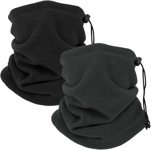 Winter Neck Warmers Fleece Neck Gaiter Windproof Face Covering Balaclava Scarf Mask for Ski Motorcycle in Saudi Arabia
