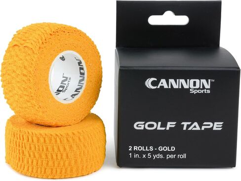 2 Pack Golfers Tape for Fingers and Hands | 1" x 5 Yards All Weather Blister Protection Non-Sticky Tape (Black, 2 Pack) in Saudi Arabia