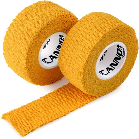 2 Pack Golfers Tape for Fingers and Hands | 1" x 5 Yards All Weather Blister Protection Non-Sticky Tape (Black, 2 Pack) in Saudi Arabia