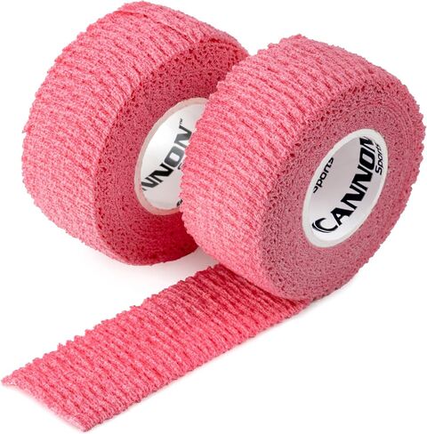 2 Pack Golfers Tape for Fingers and Hands | 1" x 5 Yards All Weather Blister Protection Non-Sticky Tape (Black, 2 Pack) in Saudi Arabia