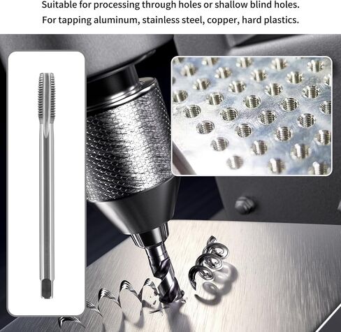 7/16-14 UNC High Speed Steel (HSS) High Speed Steel Thread Milling Taps Metal Cutting Tools for Drills in Saudi Arabia