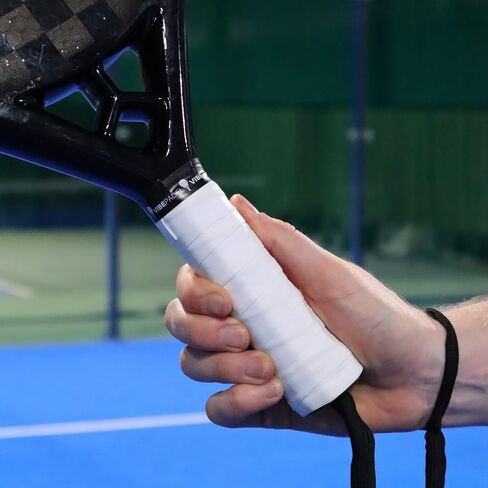 Grip 'n' Rip Padel Overgrip - Non Slip Tacky Feel Overgrip for Padel Racket, Pickleball, Squash, Badminton - 3 Pack - Multiple Colours (All Black Pack) in Saudi Arabia
