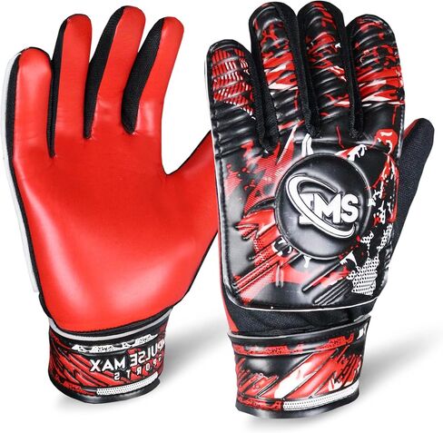 Premium Goalkeeper Gloves for Youth | Quality Latex Palm & Back Hand | Superior Grip, Impact Absorption, Comfort, and Durability in Saudi Arabia