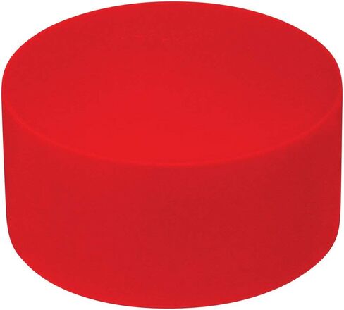 Caplugs 99191295 Plastic Sleeve Cap for Tube Ends. SC-2 3/8, PE-LD, Cap ID 2.375" Length .88", Red (Pack of 100) in Saudi Arabia