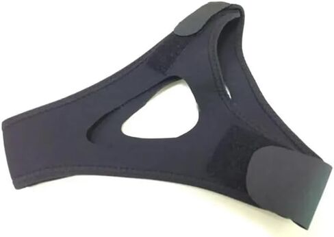 Anti Snoring Chin Strap | Anti-Snoring Chin Strap for Better Sleep | Adjustable and Comfortable Snore Stopper for Men & Women | Itch-Free Fabric, Keeps Mouth Closed, Enhances Sleep Quality in Saudi Arabia