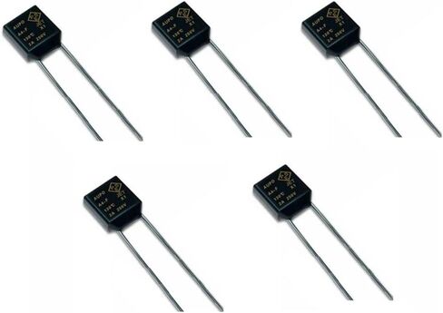 5 قطعة Aupo قطع الصمامات الحرارية Tf 130 ℃ 250V 2A A4-F IC in Saudi Arabia