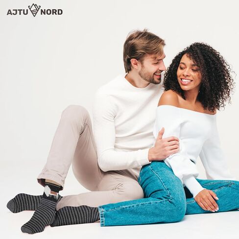 | 2 Pairs Unisex Alpaca Wool Socks|Great Gift for Men and Women in Saudi Arabia