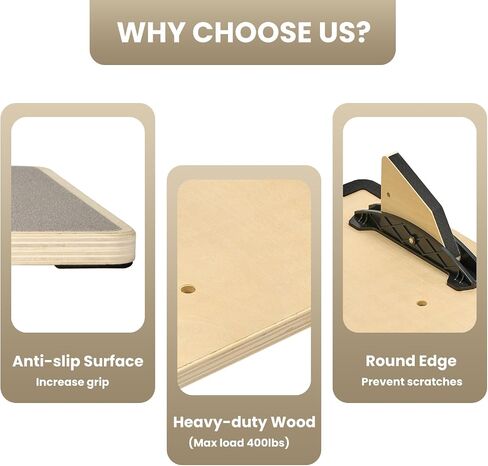 Balance Board Wobble Board for Adults Anti-Slip Balance Board for Physical Therapy Standing Desk Core Strength Wooden Balance Board Rocker Board in Saudi Arabia