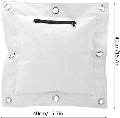 حقيبة الرمل الفارغة المصنوعة من القماش الكتاني من Wing Chun، هدف مع سحاب للملاكمة Muay Thai Sanda لطلاب Wing Chun أو Kung Fu (L) in Kuwait