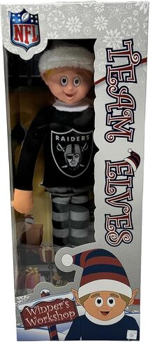 فوكو لاس فيغاس رايدرز NFL Team Elf، 12.5 بوصة، قابل للتجميع in Kuwait
