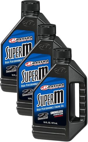 Maxima Racing Oils 20901-2PK Super M Premix 2-Stroke Premix Oil 1L Bottle, 2-Pack in Saudi Arabia