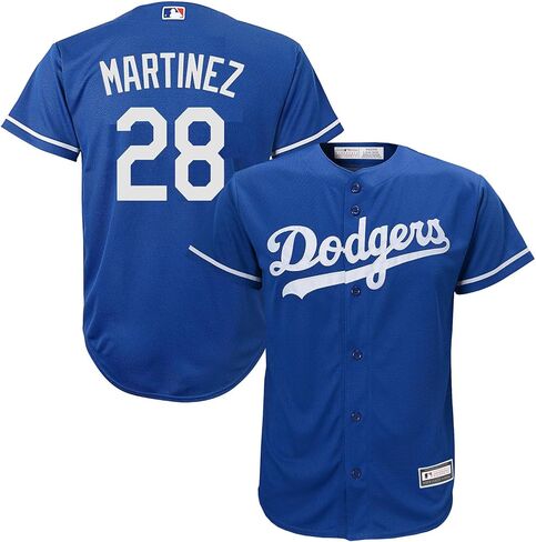 Outerstuff J.D. Martinez Los Angeles Dodgers MLB Kids Youth 8-20 قميص لاعب بديل أزرق in Saudi Arabia