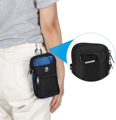 PATIKIL Small Crossbody Bag, Multifunction Phone Bag Shoulder Waist Bag Diagonal Cross Bag for Travel, Business in Saudi Arabia