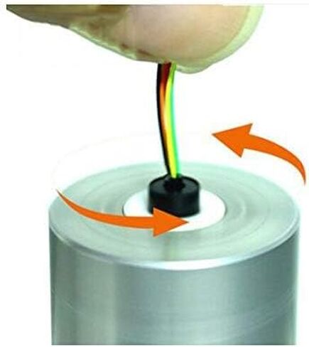 Taidacent Mini Cap Conductive Slip Ring DIY Handheld PTZ Collector Ring Rotating Electrical Contact Connector Small Slip Ring (OD6.5mm 8way 1A) in Saudi Arabia