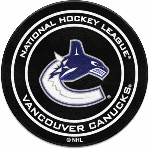 FANMATS - 10285 NHL Vancouver Canucks سجادة هوكي وجه نايلون بقطر 27 بوصة in Saudi Arabia